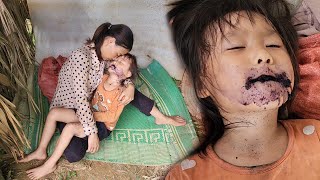 daughter eats poisoned strange fruit  the daily life of single mothers  ly tieu sao [upl. by Eicyaj]