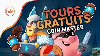 Tours gratuits Coin Master 🎁 Free Spins et Coins gratuits [upl. by Nortyad]