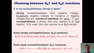 Chapter 8 – Substitution Reactions Part 2 of 3 [upl. by Alegnatal]