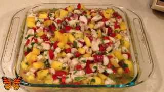 Ceviche de Camaron con Mango [upl. by Chandos293]