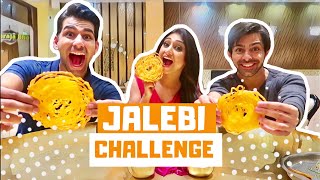 Jalebi Challenge  Rimorav Vlogs [upl. by Nangatrad183]