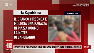 Ragazza molestata da trenta giovani a Capodanno  Storie italiane  07012022 [upl. by Nnyloj]