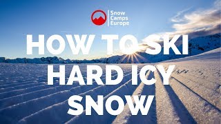 How to ski hard packed icy snow [upl. by Asare489]