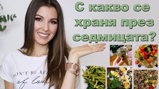 С КАКВО СЕ ХРАНЯ ПРЕЗ СЕДМИЦАТА ♡ ЗДРАВОСЛОВНИ РЕЦЕПТИ И НЕ САМО [upl. by Yecaw971]