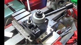 Fitting A Machifit 250100 Piston Toolpost On The Myford ML7 [upl. by Ariak]