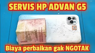 SERVIS HP ADVAN G5 MATI TOTAL [upl. by Aissatan]