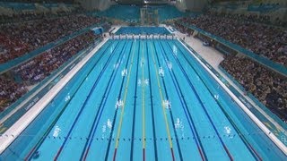 Mens 100m Backstroke SemiFinal 1  London 2012 Olympics [upl. by Eniamart]