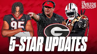 UGA Football TRENDING for 5Star Recruits No 1 Class in Striking Distance [upl. by Johnette399]