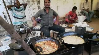 Comida de rua na feira  Índia [upl. by Ahsieki119]