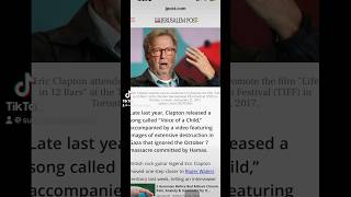 Clapton’s AntiSemitism STOP TRIBUTING ERIC CLAPTON ericclapton antisemitism rogerwaters [upl. by Ahsiral]