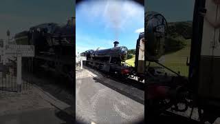 Llangollen Railway 2024  Carrog Station steamengine llangollenrailway steamtrain [upl. by Giliane]