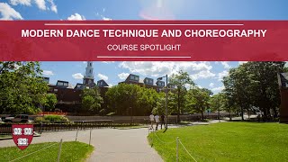 Modern Dance Technique and Choreography Course Spotlight [upl. by Dorion764]