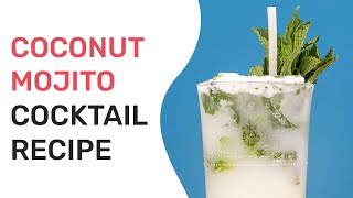 Coconut Mojito Recipe 🥥 CocoMojito [upl. by Bearnard]