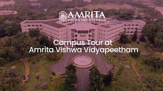 Campus Tour at Amrita Vishwa Vidyapeetham  Coimbatore [upl. by Aida]