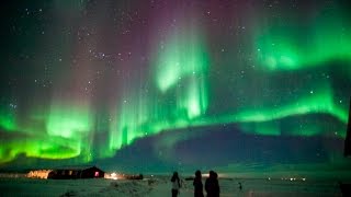 Aurora Borealis Northern Lights Timelapse HD Iceland [upl. by Rehnberg]