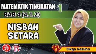 412 Nisbah Setara MATEMATIK TINGKATAN1 AkademiYoutuber kitabantukita [upl. by Regazzi38]