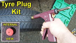 Tyre Plug Gun Repair Kit Tutorial  With Internal Views [upl. by Rubia135]