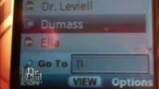 Dr Phil  Khalood Programs Steves Number in Phone as quotDumassquot [upl. by Marketa330]