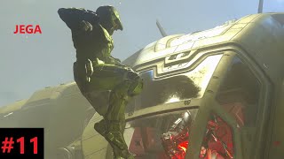 Halo Infinite Campaign Mission 11 Command Spire [upl. by Eseuqram]