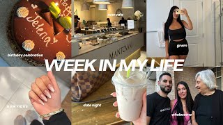 week in my life  birthday celebration birthday nails gifts huge Sephora haul date night [upl. by Cindra]