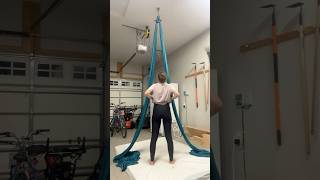 Aerial silks drop new silk acrobatics [upl. by Natelson]