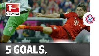 High Five Lewandowskis Remarkable Record Show [upl. by Aihsekram423]