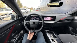 Opel Astra Plugin Hybrid 2023 Test Drive POV [upl. by Neerak]