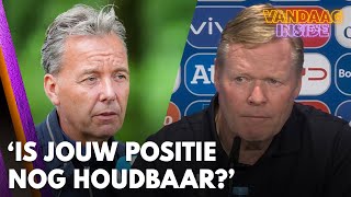 Valentijn Driessen vraagt Ronald Koeman In hoeverre is jouw positie nog houdbaar [upl. by Lrub]