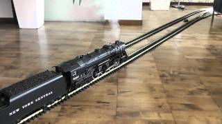 Indoor g scale Hudson with heavyweights in HD [upl. by Nev357]