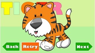 Learn spelling and words Kids Spelling Games [upl. by Goldy]