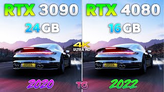 RTX 3090 vs RTX 4080  Test in 10 Games  4K [upl. by Ahsenot]