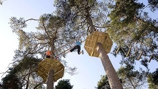 Grenzen überschreiten  ein Tag im Klettergarten am Brombachsee [upl. by Ku]