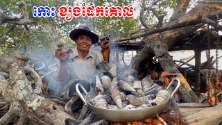 កោះដែលសម្បូរ៍ខ្យងដែកគោល There are lots of Terebralia palustris on this island Bong LaorTV [upl. by Muldon]