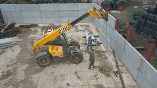 building another silage pit [upl. by Wendt160]