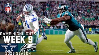 Dallas Cowboys vs Philadelphia Eagles  2023 Week 9 Game Highlights [upl. by Doro]