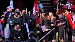 Northeastern University Graduate Commencement 2014 [upl. by Danie]