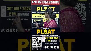 PLA  PLSAT for Up to 50 Discount on Judiciary Batch Admission  Best Judiciary Coaching in Delhi [upl. by Atinaujnas]