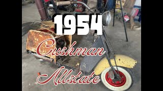 1954 Cushman Allstate [upl. by Ahsilram]