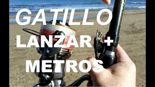 GATILLO LANZAR CANNON BREAKAWAY PESCA SURFCASTING [upl. by Mihar]