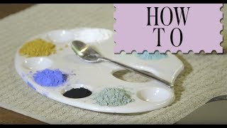 How to make traditional linseed oil tempera paint [upl. by Eitsrik]