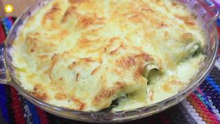 Receta de Canelones con Ricota Acelga y Espinaca [upl. by Adnaerb809]