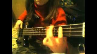 The Extremist  Joe Satriani Bass Cover [upl. by Nauqas]