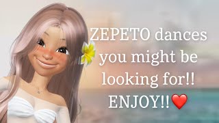 ZEPETO dances you might be looking☺️I hope you enjoy😝😁 [upl. by Anerrol]