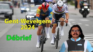 🚴‍♂️GentWevelgem 2024🇧🇪  Débrief Pedersen Van der Poel Pithie Viviani [upl. by Noillimaxam]