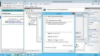 Installer configurer et utiliser une Autorité de certification sur Windows Serveur 2012  33 [upl. by Piderit450]