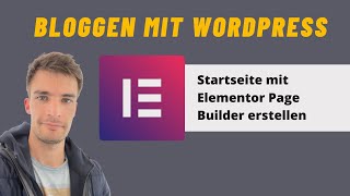 BlogStartseite mit Elementor erstellen [upl. by Piane100]