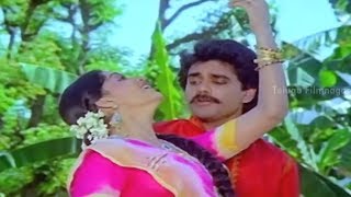 O Manasa Video Song  Krishna Babu Telugu Movie  Abbas  Raasi  Meena  Koti [upl. by Leahcam]