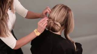 How to Do a Chignon Hairstyle [upl. by Fruma155]