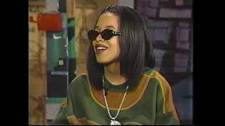 Aaliyah MTV Jams Interview  1995 [upl. by Giulietta46]