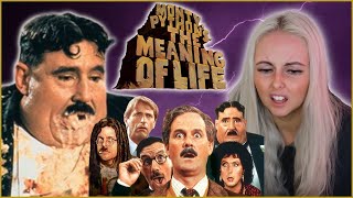 MONTY PYTHON THE MEANING OF LIFE  FIRST TIME WATCHING  REACTION [upl. by Kermie942]